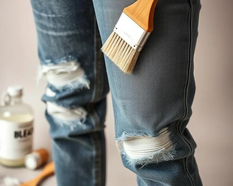 Jak wybielić jeansy wybielaczem bez ryzyka uszkodzenia tkaniny