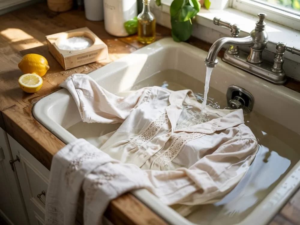 Skuteczne sposoby na wywabienie żółtych plam po wybielaczu