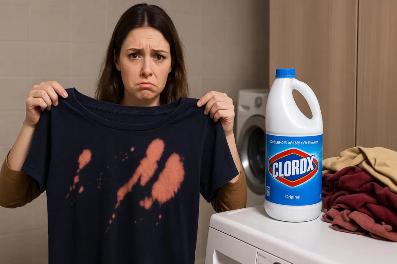Jak usunąć plamy z wybielacza - skuteczne metody na trudne plamy