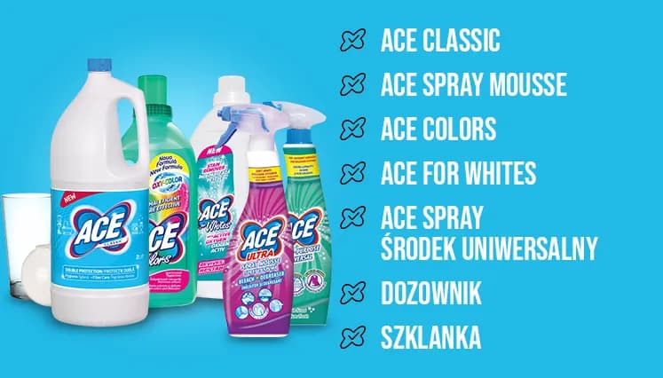 Jak skutecznie stosować wybielacz ACE do prania i czyszczenia